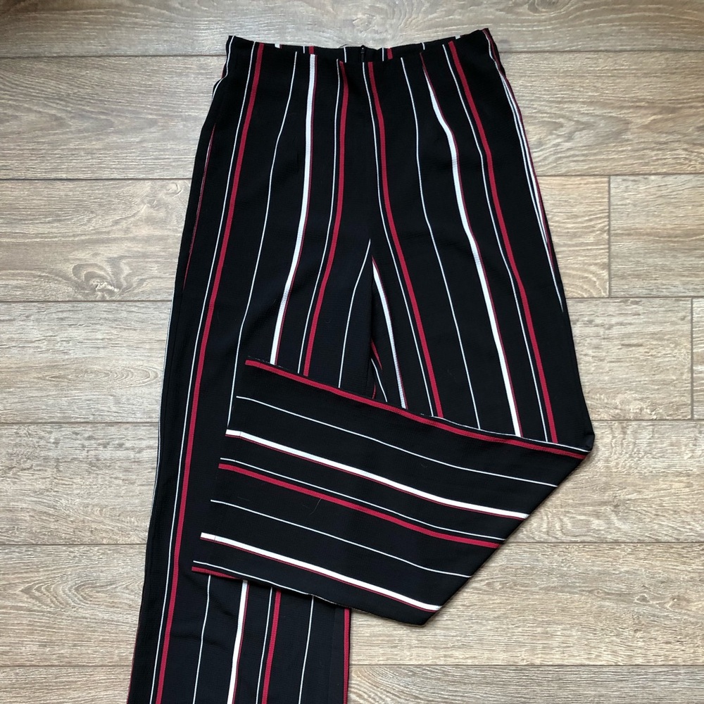 Pinstripe pants